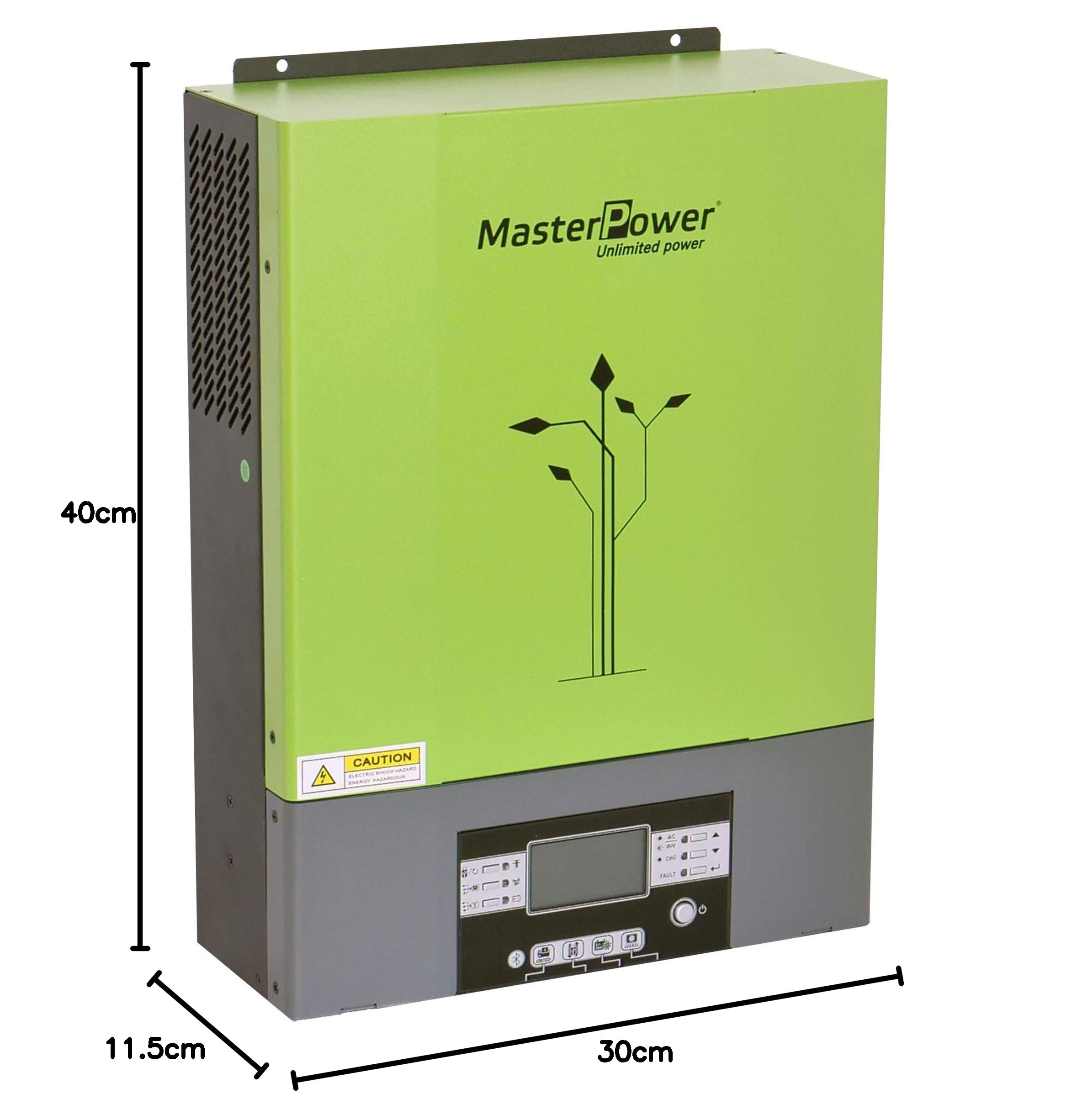 Master U-Power Onduleur Chargeur Hybride UM-V3 3000 W 24 V MPPT Bluetooth