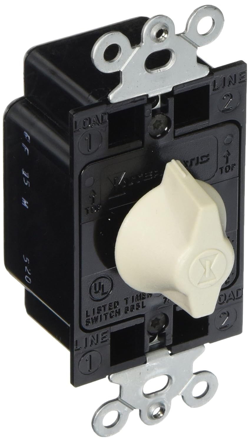 Intermatic FF15MC Springwound 15 Minutes In Wall Timer without Hold