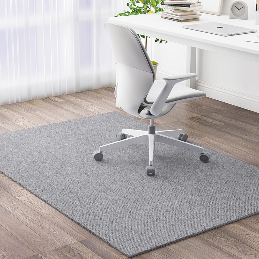 Office Chair Mat for Hardwood & Tile Floor,6mm Thick