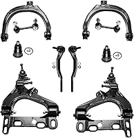 Vista 1976 de Detroit Axle - Kit de suspensión delantera de 10 piezas para Chevy Aveo Aveo5 Pontiac G3 Wave 2 Ready Struts Assembly 2 Enlaces de barra