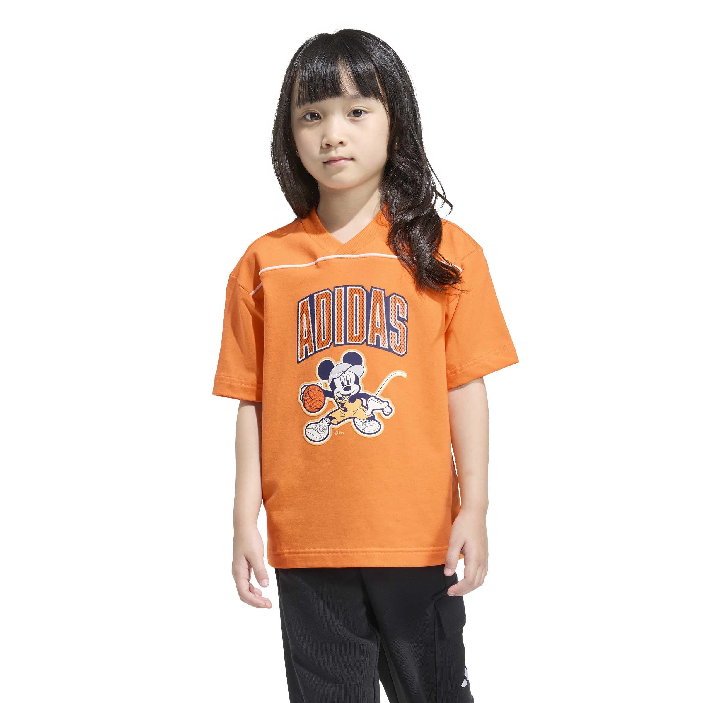 Boys Mickey Mouse Casual Tops Casual - Orange