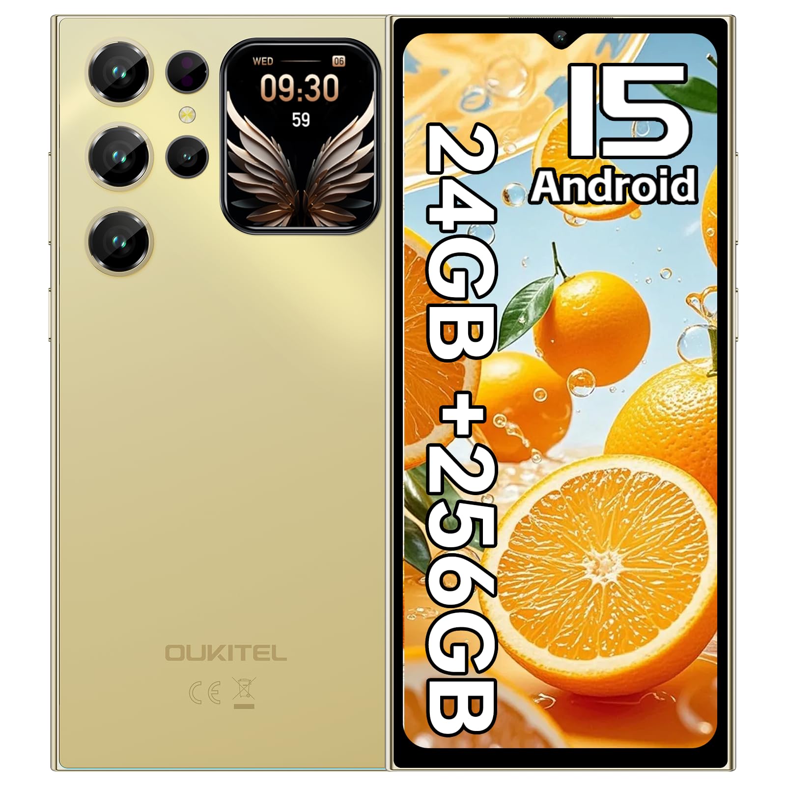 Amazon | [Android 15] OUKITEL C62PRO SIMフリー スマホ 本体 24GB+
