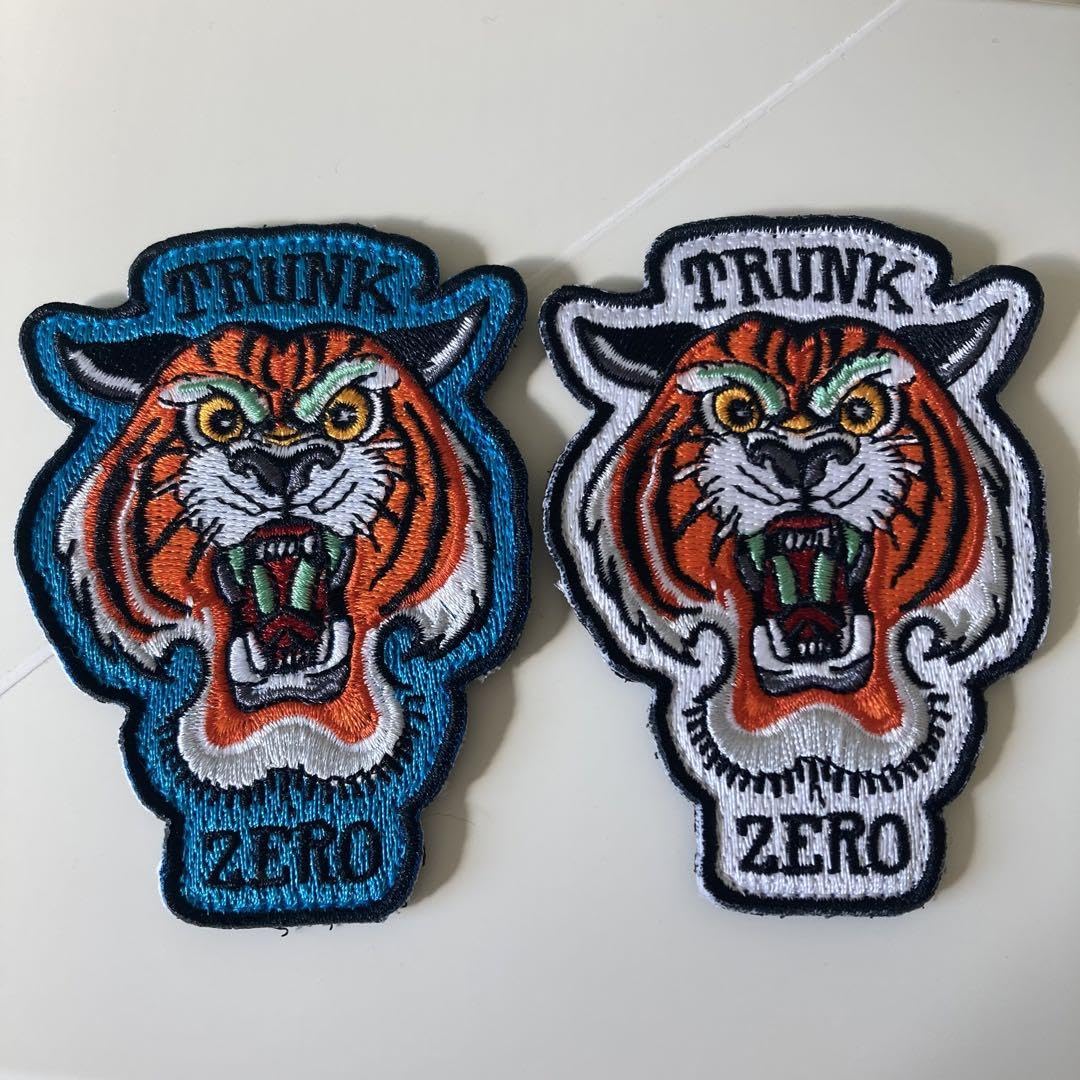Amazon.co.jp: トランクゼロ TRUNKZERO ベルクロ 虎っペン ワッペン 2