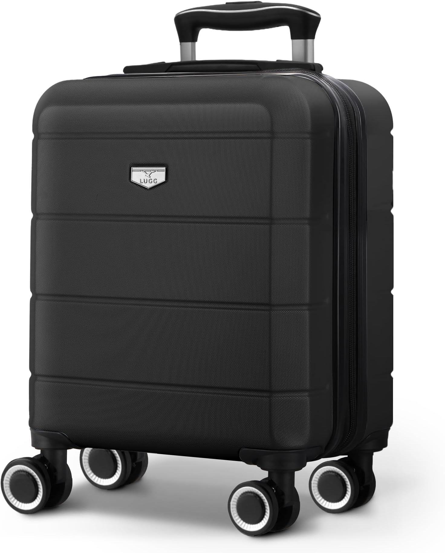 15 Inch Jetset Lightweight Travel Cabin Bag Carry On Approved Suitcase ABS Shell Protection Water Resistant & Safe Locking System Easyjet Free Under seat Luggage (45x33x20cm)