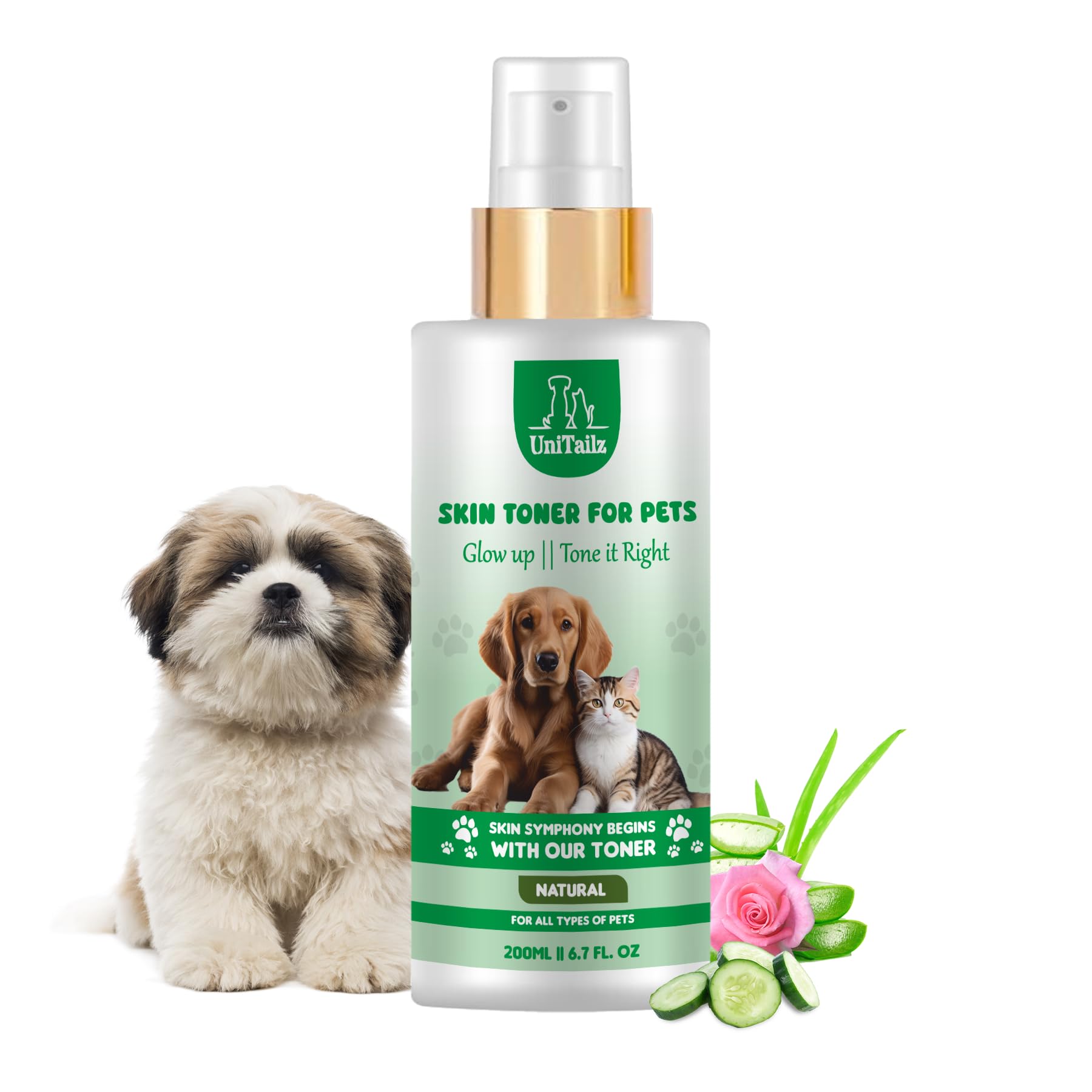 See full amazon price history chart for Unitailz Skin Toner Spray for Shih Tzu Dog, Puppy | Help in Itching, Rashes, Infections | Nourishes & Softens The Skin | Made with Natural Actives for All Types of Dog Breed –200ml Unitailz Skin Toner Spray for Shih Tzu Dog, Puppy | Help in Itching, Rashes, Infections | Nourishes & Softens The Skin | Made with Natural Actives for All Types of Dog Breed –200ml (B0D5C4GQZP) Amazon Price History, Amazon Price Tracker