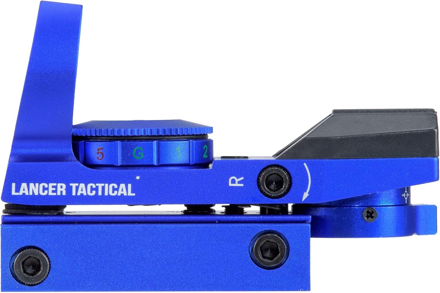 Lancer Tactical Multi Reticle Full Metal Red & Green Dot Open Tubeless Reflex Airsoft Scope Sight