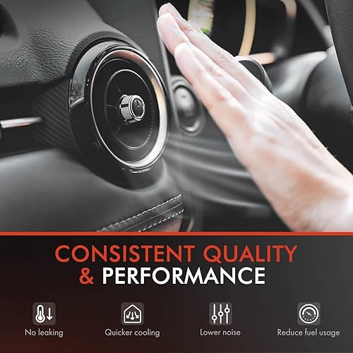 Miniatura 4 de A-Premium Compresor de aire acondicionado con embrague compatible con Hyundai Tucson 2.7L 2006-2009, con código de compresor Halla HCC