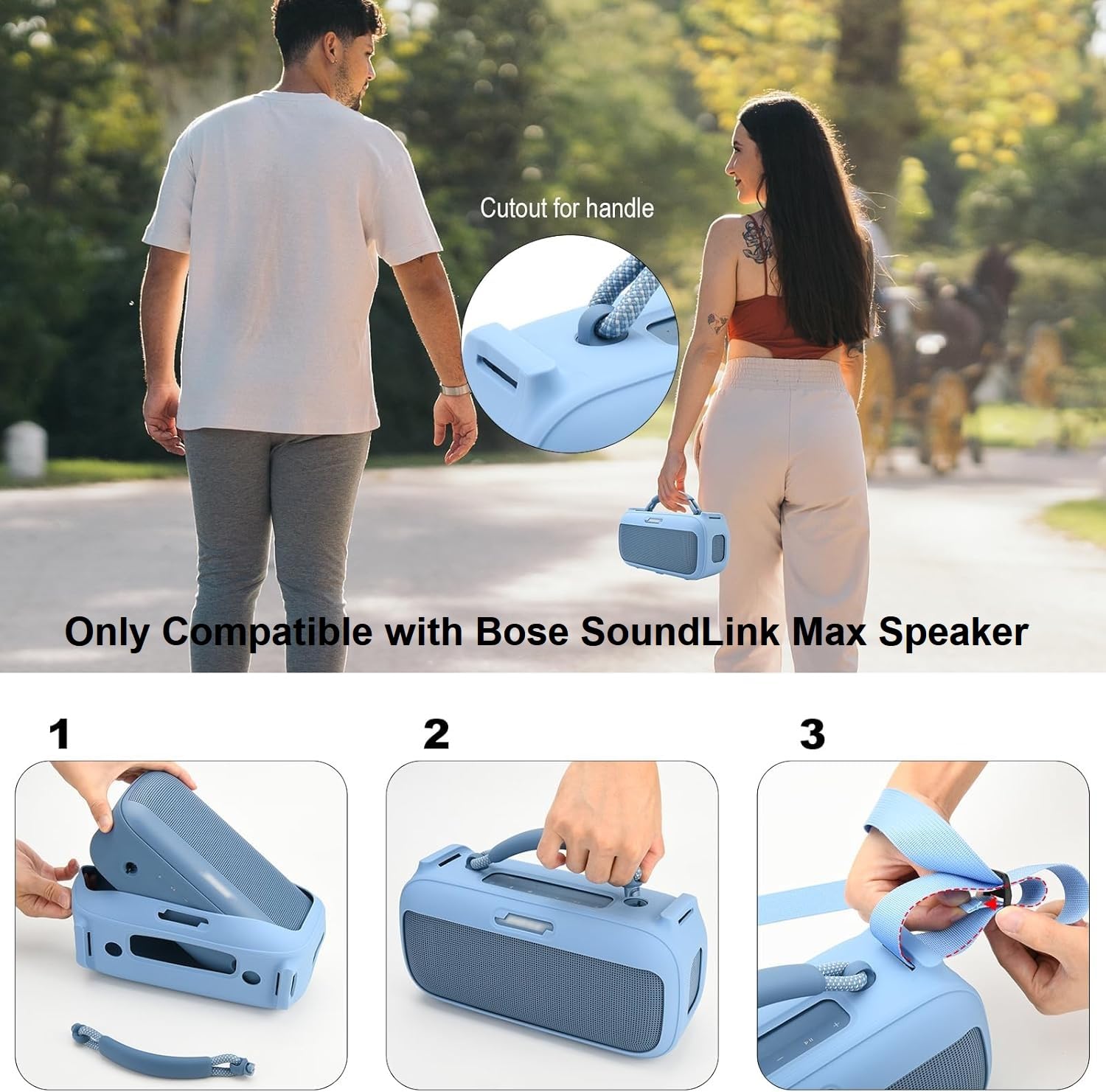 Amazon.com: TXEsign Silicone Case for New Bose SoundLink Max