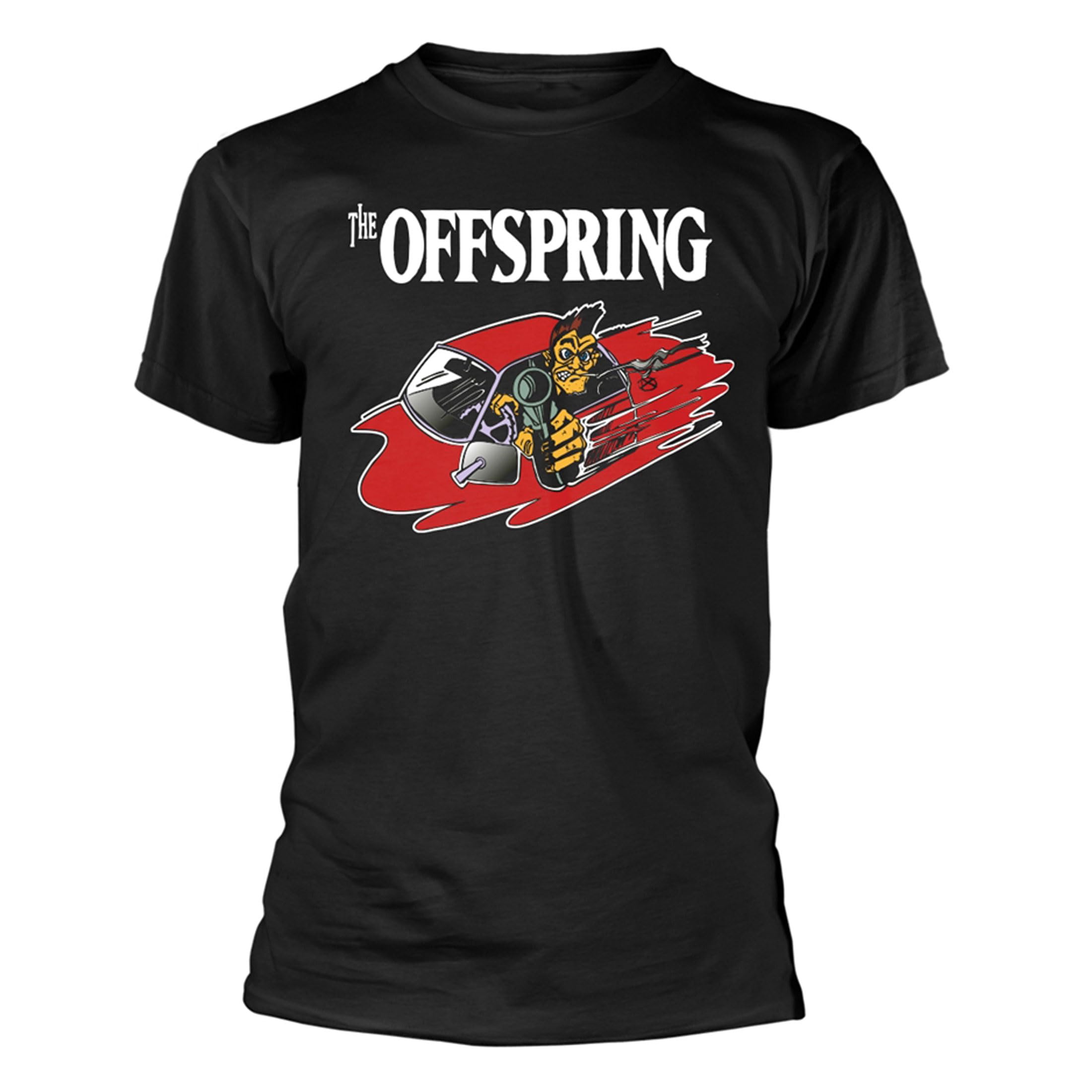 OFFSPRING, THE BAD HABIT T-Shirt, Front & Back Print X-Large BLACK