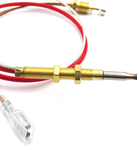 Miniatura 5 de METER STAR Calentador de patio al aire libre M6* 0.75 Rosca de cabeza con M8X1, M9X1 Termopar de tuercas de conexión final (M8X1-16.142 in-dos