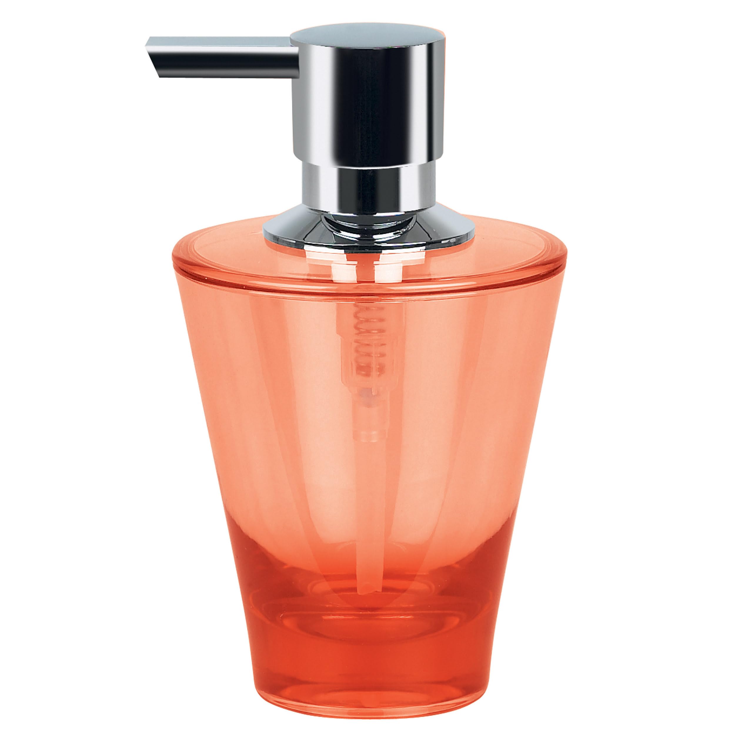 Spirella Orange Max Acryl Soap Dispenser,