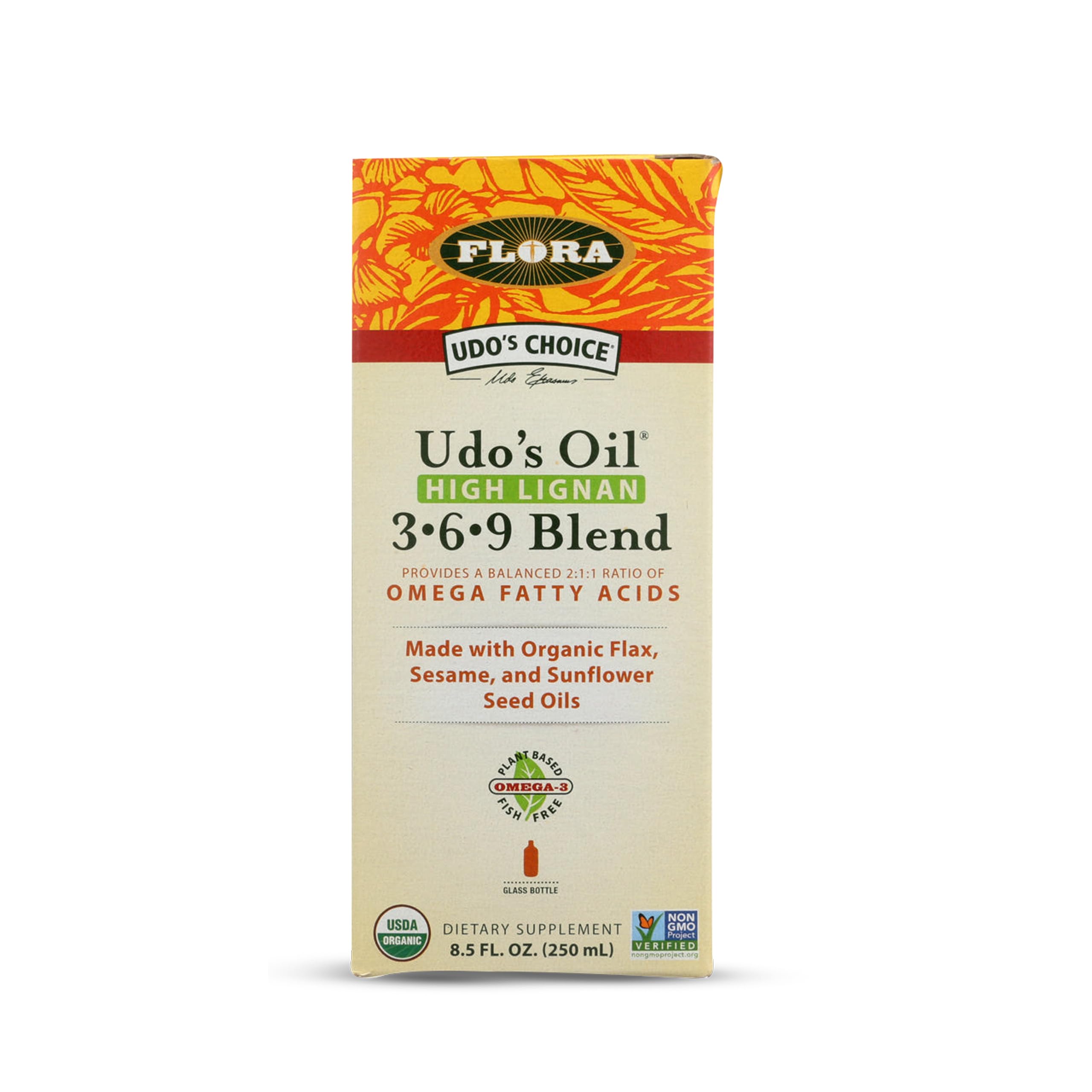 Udo's Choice, Omega 369 Oil Blend, High Lignan, 8.5 Fl Oz