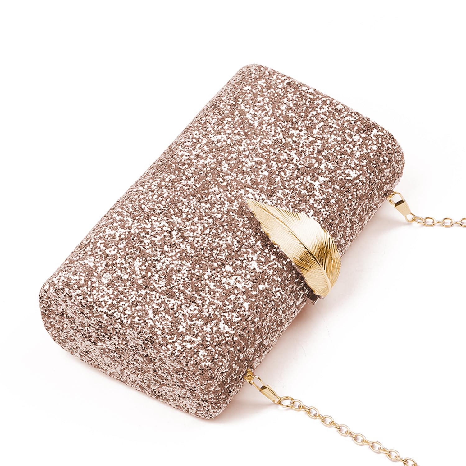 Bolso Nupcial de Noche para Mujer Bolso de Movia Embragues de Concha Dura Bolso de Boda 951