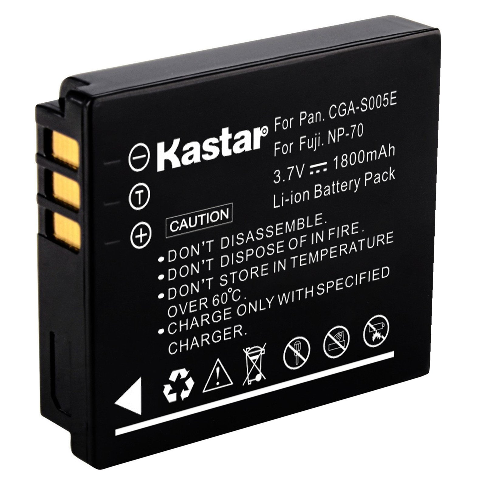 Kastar Battery 1 Pack for Leica BP-DC4, BP-DC4-U, Kodak LB-080 LB080 and Leica C-LUX1, D-LUX2, D-LUX3, D-LUX4 and Kodak PIXPRO SP1, PIXPRO SP360 Digital Cameras