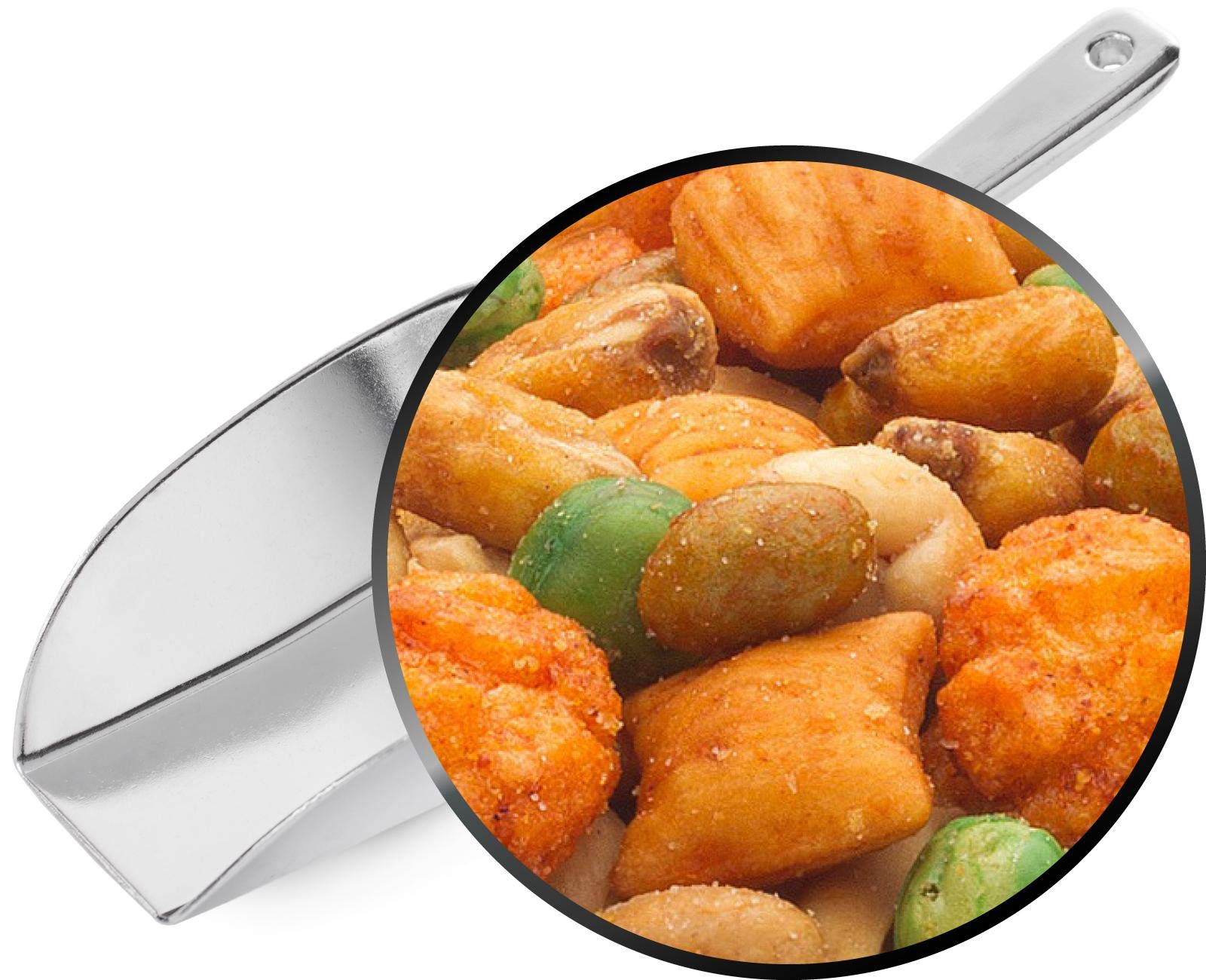 1 x 3kg Studentenfutter Kalifornien Nusskernmischung geröstet Erdnüsse Cashew Saubohne Kichererbse