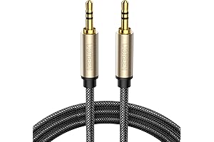 UGREEN Strengthened 3.5mm Audio Cable – Shielded Haven for Pure Sonic Excellence