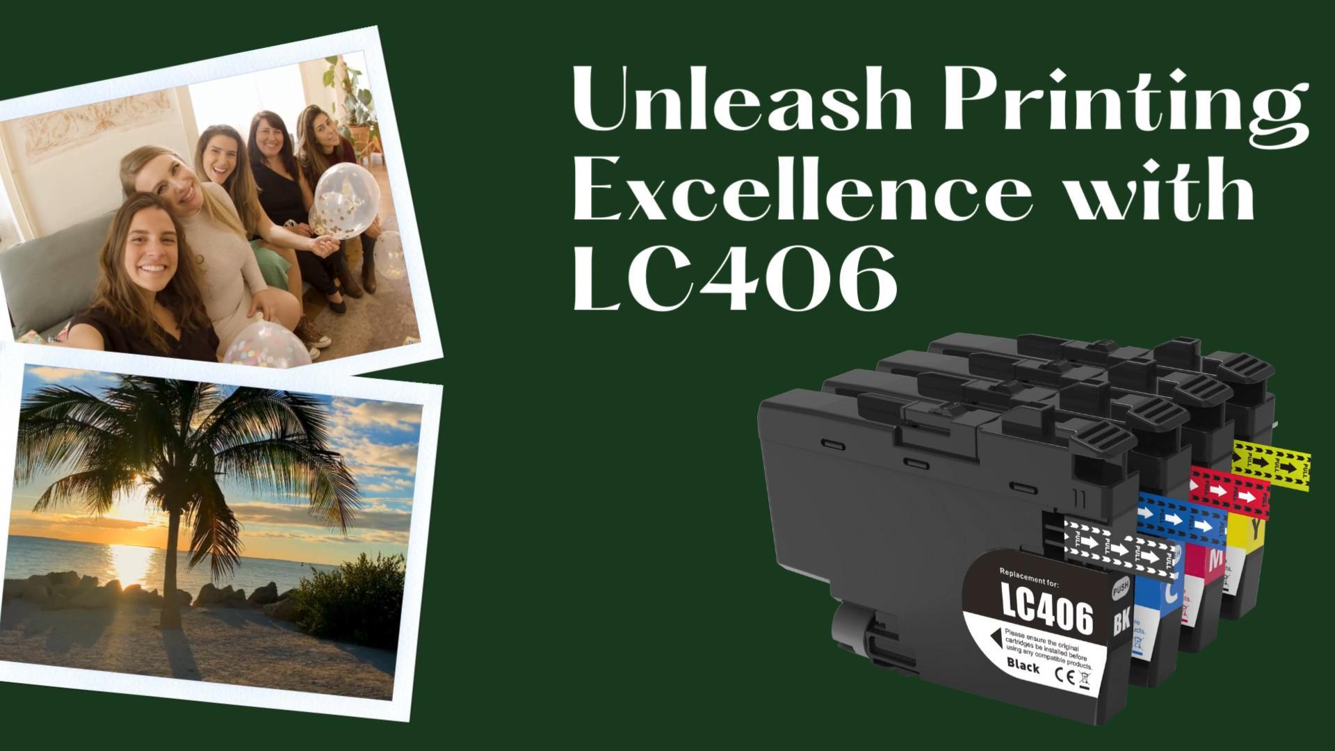 Amazon.com: LC406 Ink Cartridges Compatible with Brother MFC