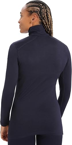 Miniatura 2 de Icebreaker Merino Camiseta Tech Tech pesada con media cremallera para mujer, lana merino de Nueva Zelanda