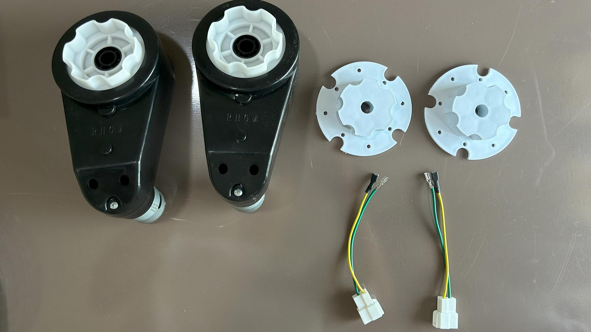Amazon.com: 2PCS Kids Ride On Car Gearbox 12V RS550 40000RPM High
