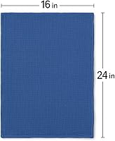 Vista 7 de Hi-Tech Toallas de algodón azul – Paquete a granel de 10 libras caja para limpieza de ventanas, toallas de algodón Huck para uso en tienda