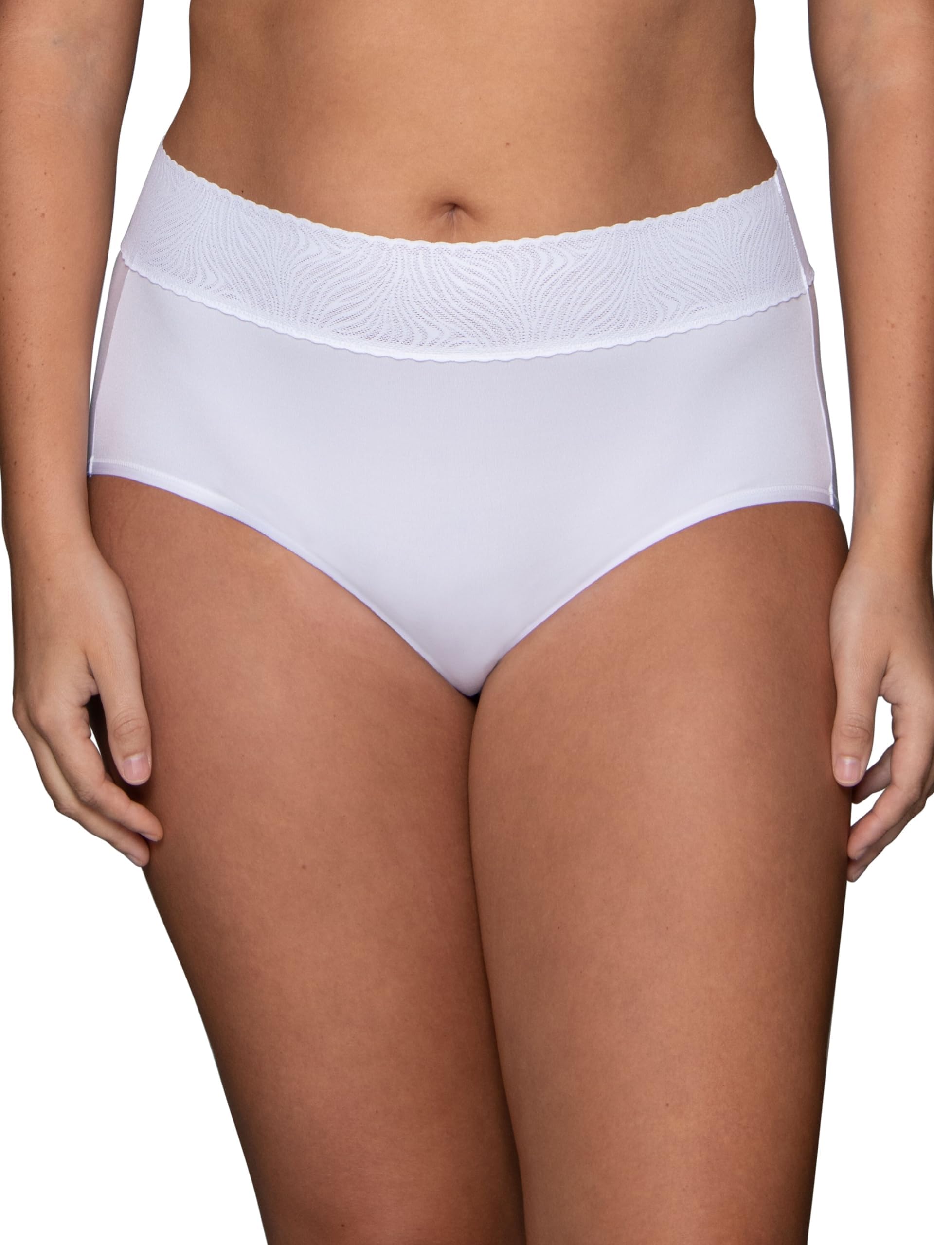 womens Effortless Panties for Everyday Wear, Buttery Soft Fabric & Lace