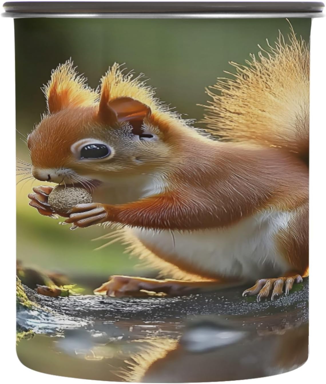 Dispensador de Alimentos ALAZA 30 oz, Acero Inoxidable, Hermético