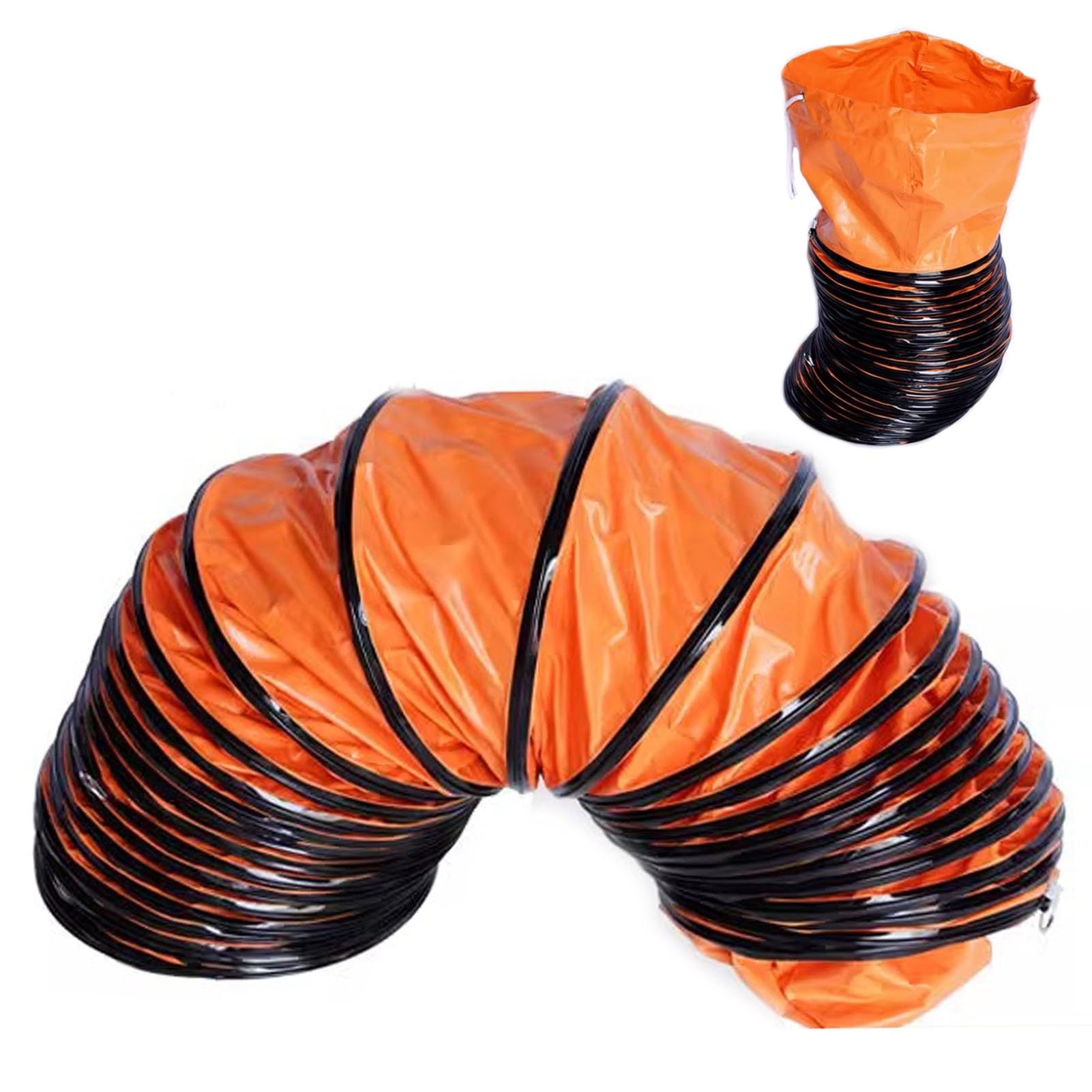Tuyau d'évacuation pliable et extensible de 6m pour kit de ventilation