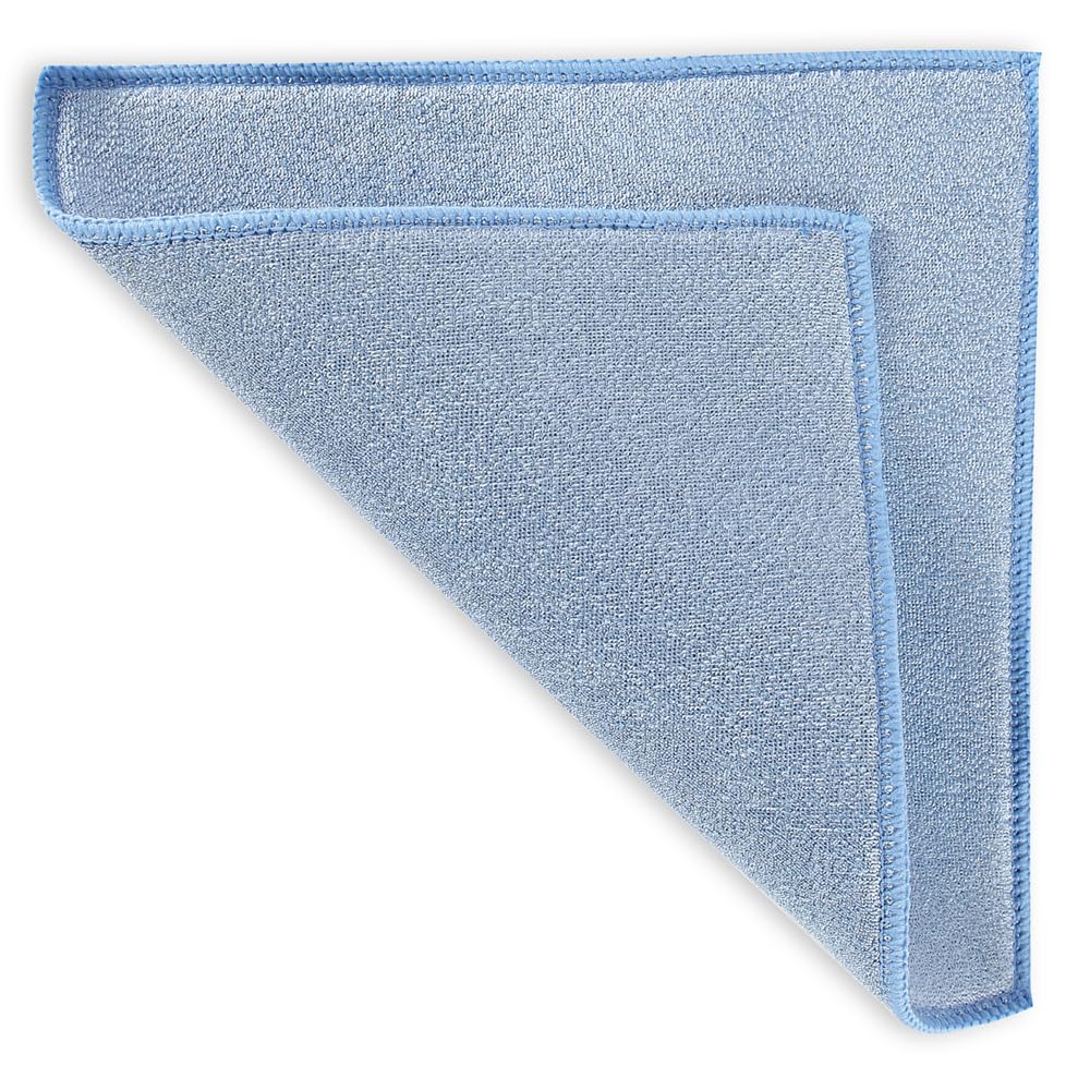 FRANZ MENSCH 100 Stück Hygoclean Schwammtücher | Polyester/Polyamid, blau, L: 23cm, B: 23cm, Karton, Schwammtuch,Geschirrtücher, Reinigungstuch