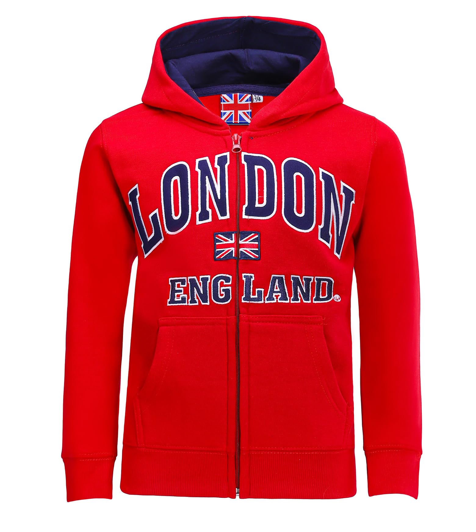 Felpa con cappuccio di Londra, souvenir, maglione Inghilterra, regalo, bandiera britannica, souvenir di viaggio nel Regno Unito - Italia