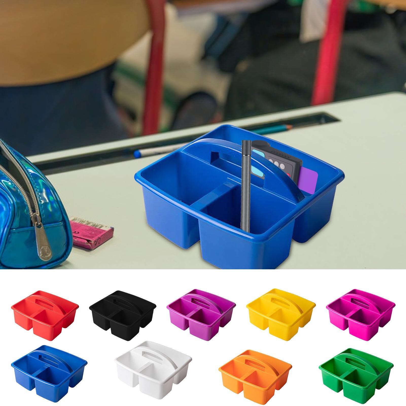 Organizer per caddies - Scatola portaoggetti a 3 sezioni