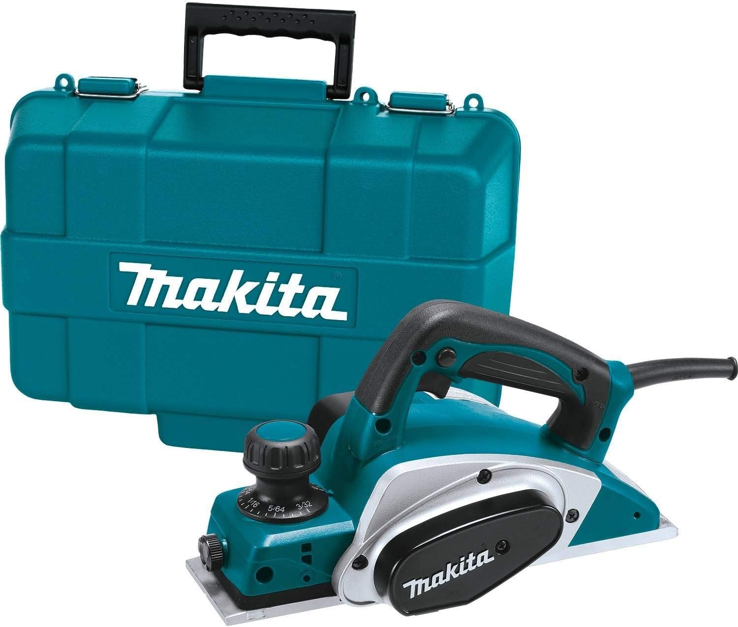 Makita KP0800K 120V 6.5 Amp 3-1/4 in. Corded Planer (Renewed)