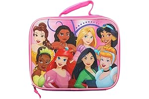 Bioworld Disney Princesses Easy Zip Insulated Lunch Box