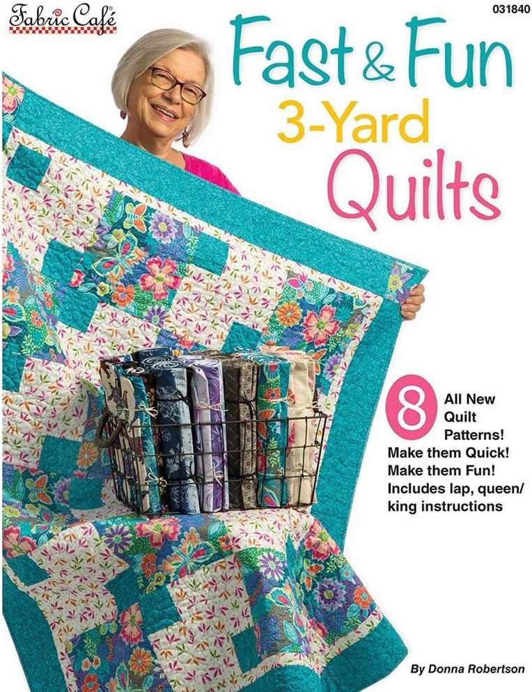 Fabric Cafe Fast & Fun 3-Yard Quilts, None