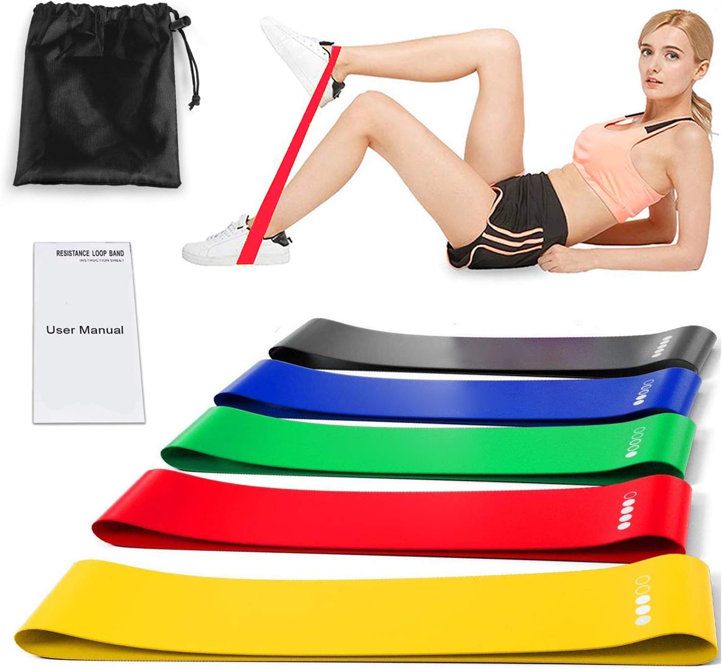 Classic 5 Colors Resistance Bands