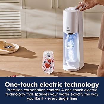 sodastream E terra ホワイト 炭酸水メーカー Amazon.com: SodaStream E-TERRA Sparkling Water Maker (White