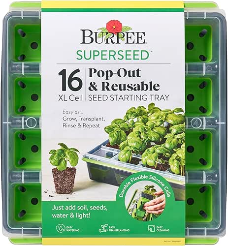 Burpee SuperSeed Seed Starting Tray | 16 XL Cell |