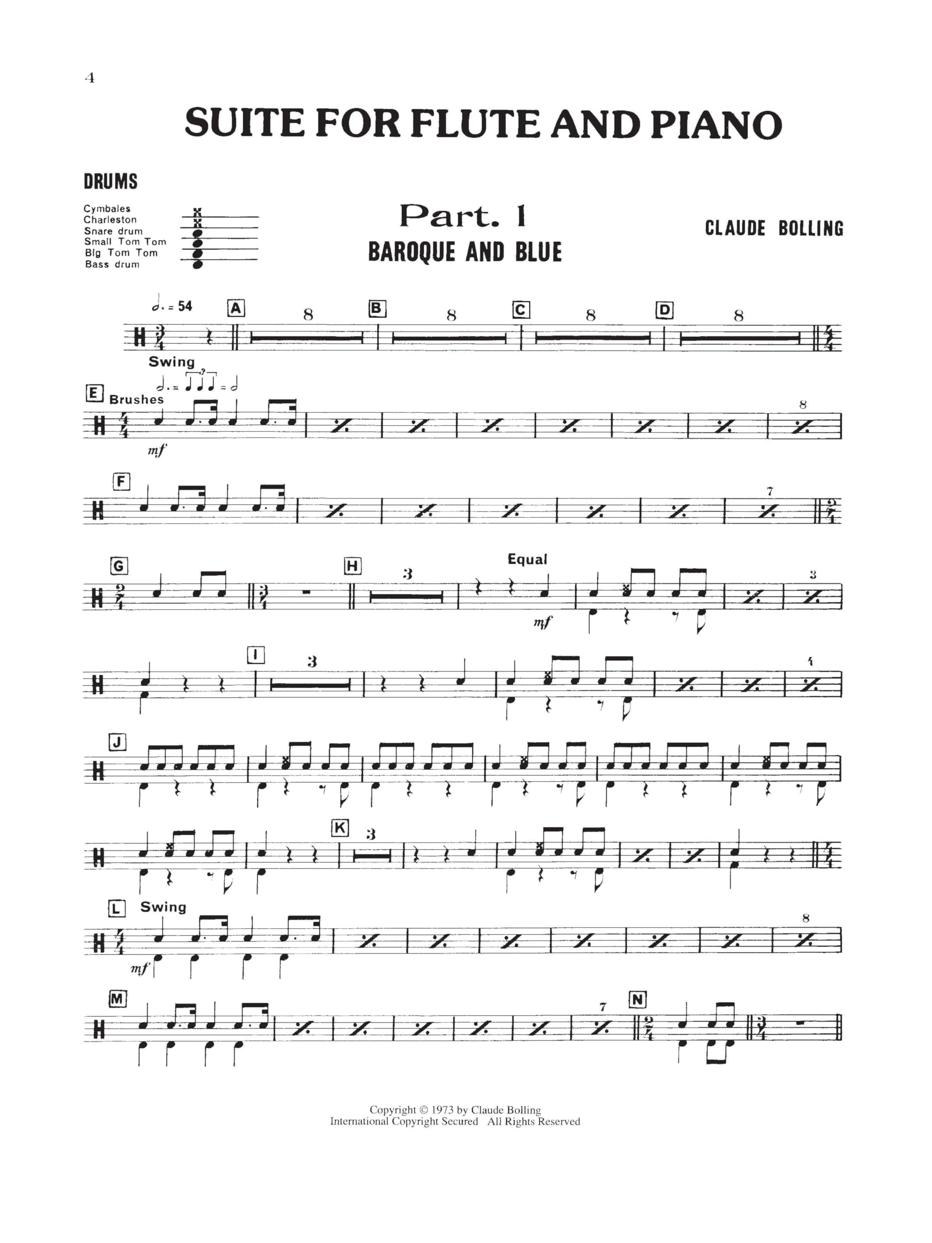 Suite for Flute and Jazz Piano Trio