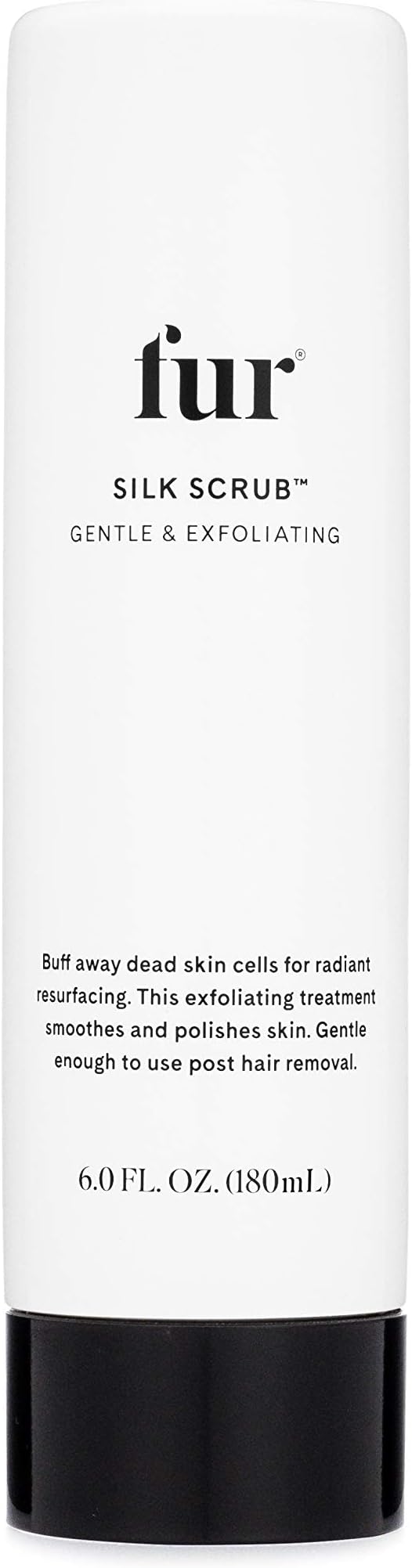 Fur Silk Scrub: Premium KP Bump Eraser - Powerful Exfoliating & Resurfacing Scrub to Smooth and Hydrate Skin While Preventing Ingrown Hairs with Natural Oils and AHAs - 6 Fl oz.