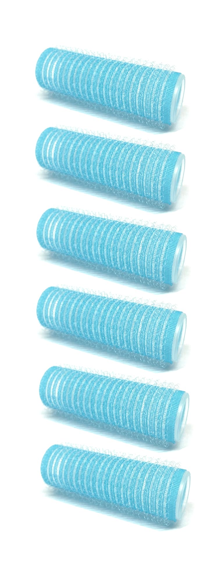 6-Pack Small Self-Grip Hair Rollers – 20mm (0.8") Curlers for Volume, Random Color