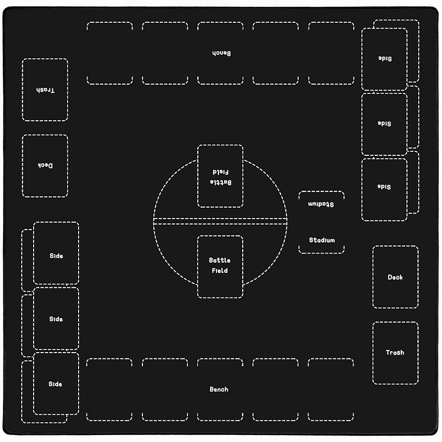 Max200トレーディングカードマット Amazon | OTOlife プレイマット 全面縫製仕様 ラバープレイ