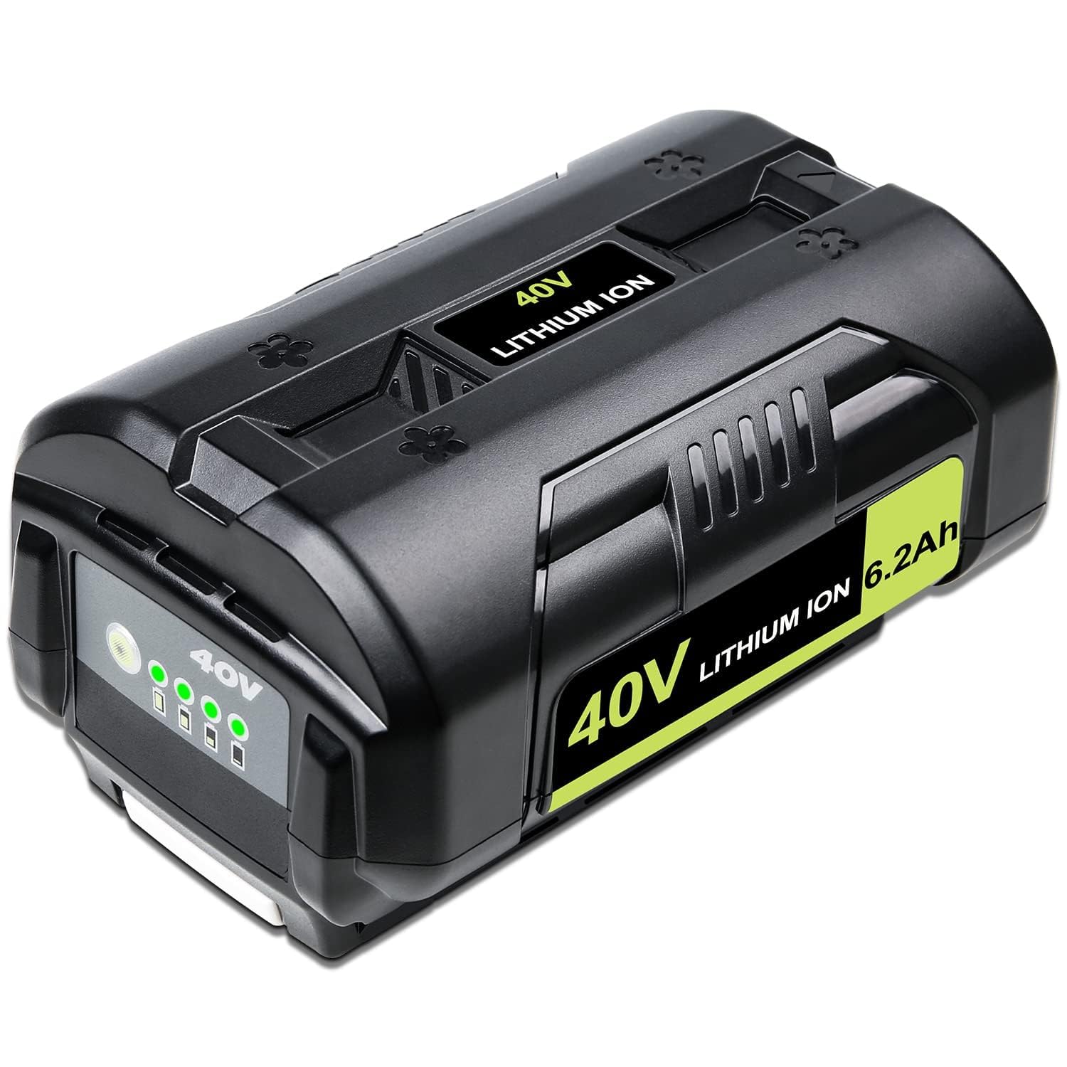 DTK 6.2Ah 40V Replacement for Ryobi 40V Battery OP4040 OP4026 OP4030 OP4050 OP4060A Cordless Tool Lithium ion Battery