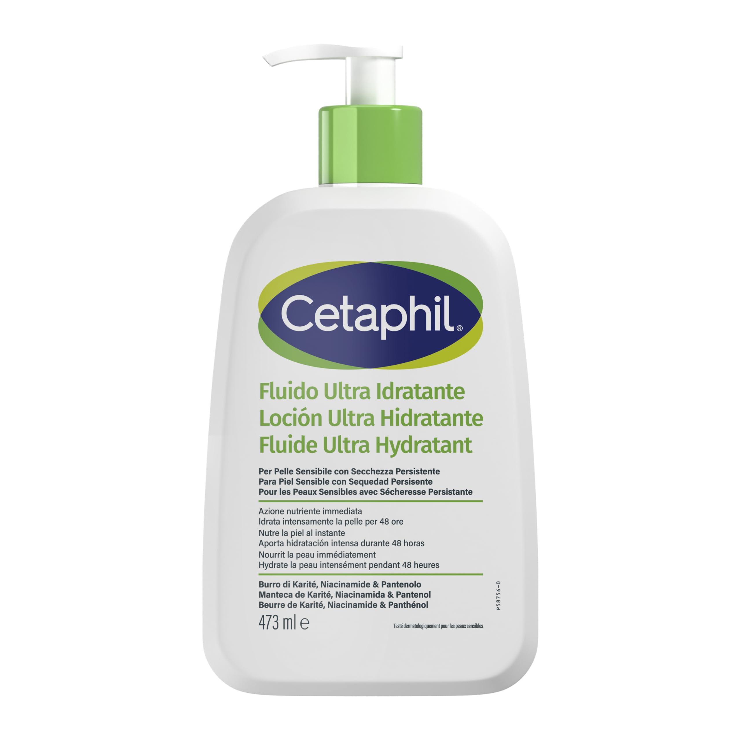 Cetaphil Loción Ultra Hidratante 473ml, para piel con sequedad persistente en oferta en Amazon