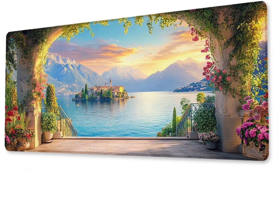 Podkładka pod laptop, Podkładka pod mysz do gier na biurko, duża, rozmiar 800x400, XXL(900x400x3 mm)