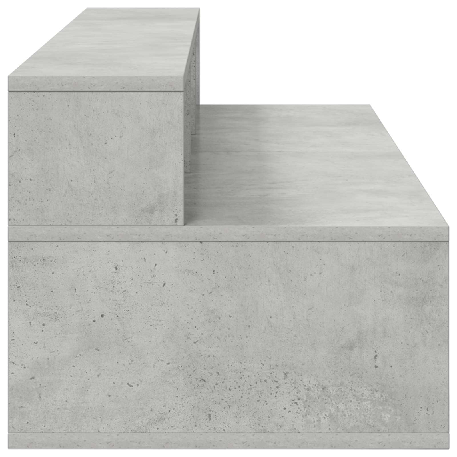 vidaXL Studio - Scrivania in legno duro, 152 x 42,5 x 36 cm, in legno ingegnerizzato, scrivania moderna e funzionale per la musica, mobile con tastiera in legno, arredamento minimalista