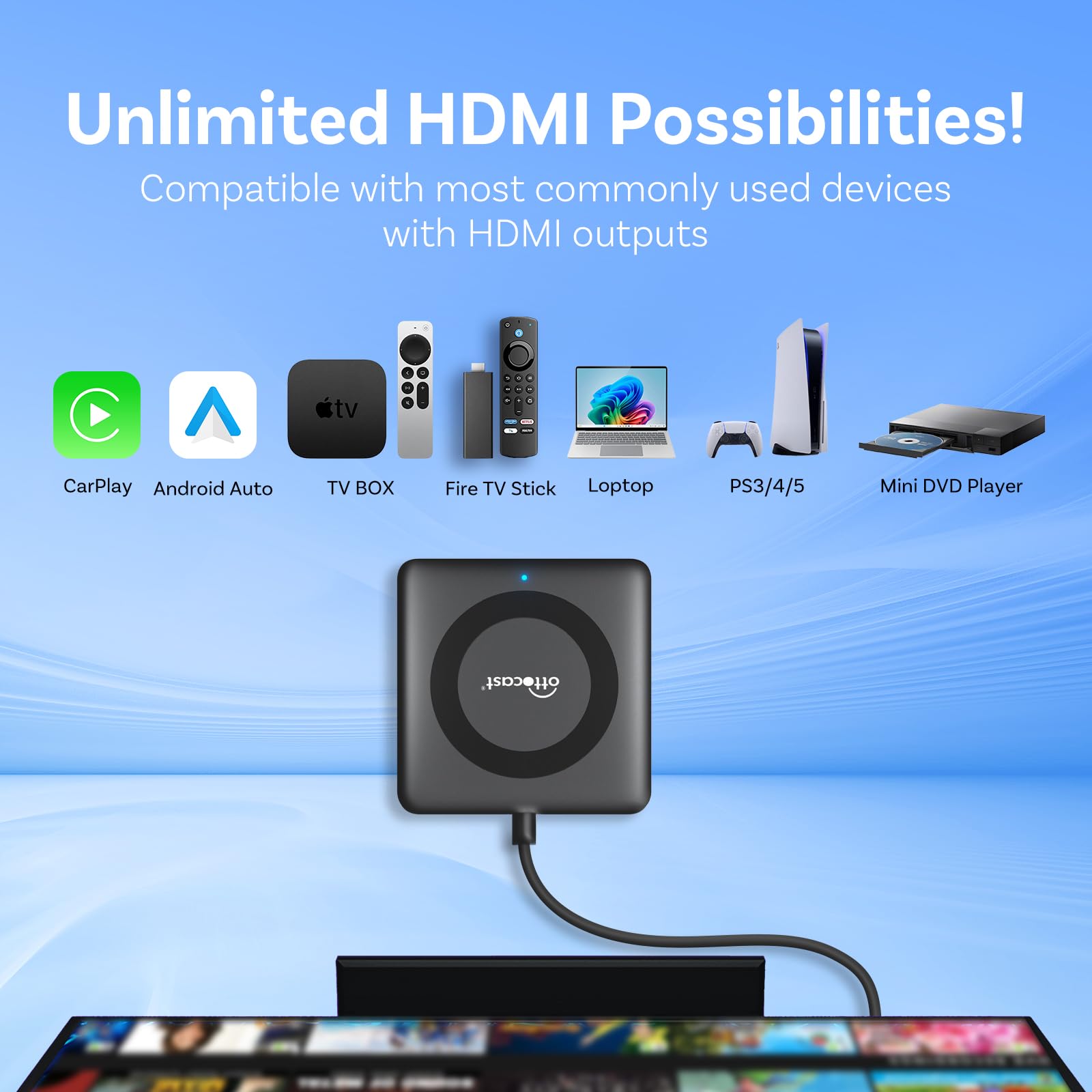 Amazon.com: Ottocast Car TV Mate Max - 2025 Fire TV Stick