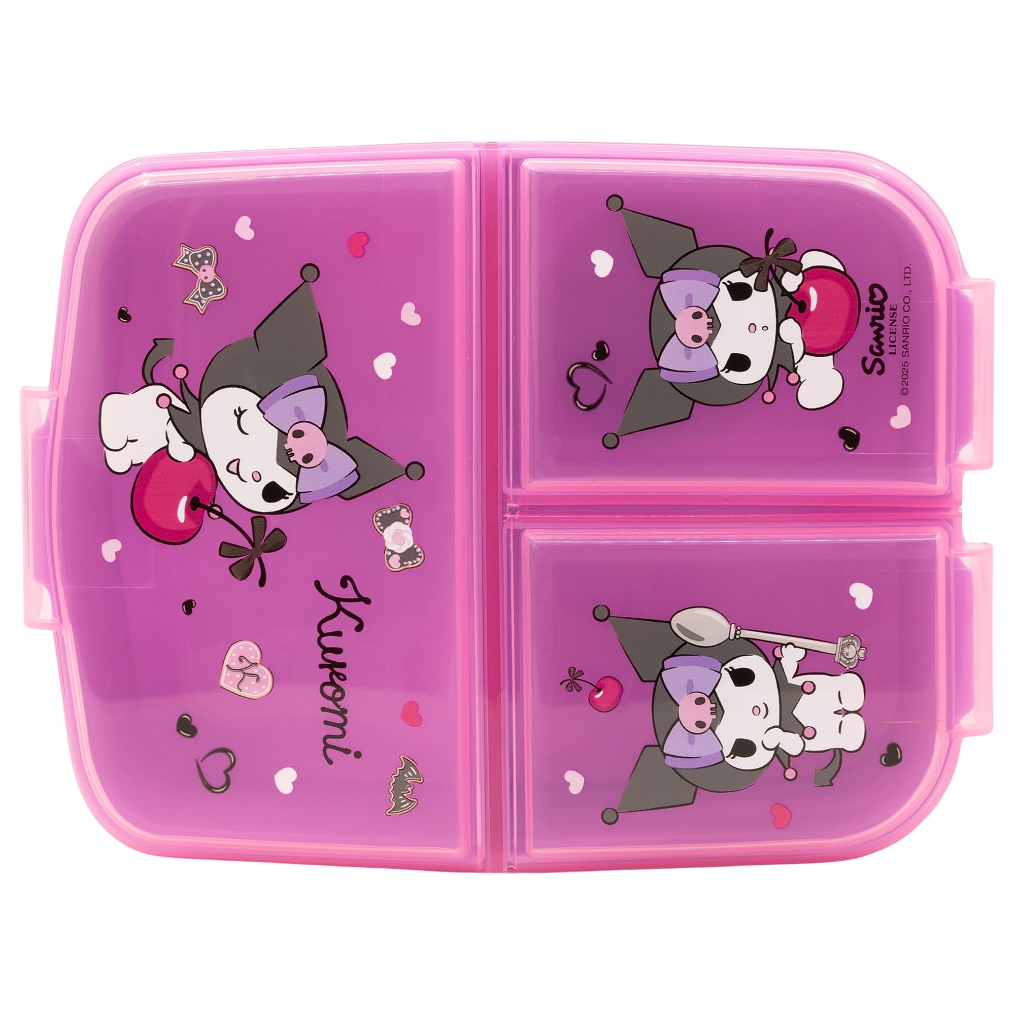 KUROMI 収納ボックス 36×26×24cm 3セット Amazon.com: Stor Kuromi Kids Lunch Box with 3 Compartments : Home