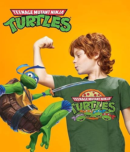 Miniatura 3 de Camiseta de las Tortugas Ninja (Conjuntos) Michelangelo Leonardo Raphael Donatello TMNT Traje Disfraz Camiseta Cumpleaños de Niños Pequeños a Ropa