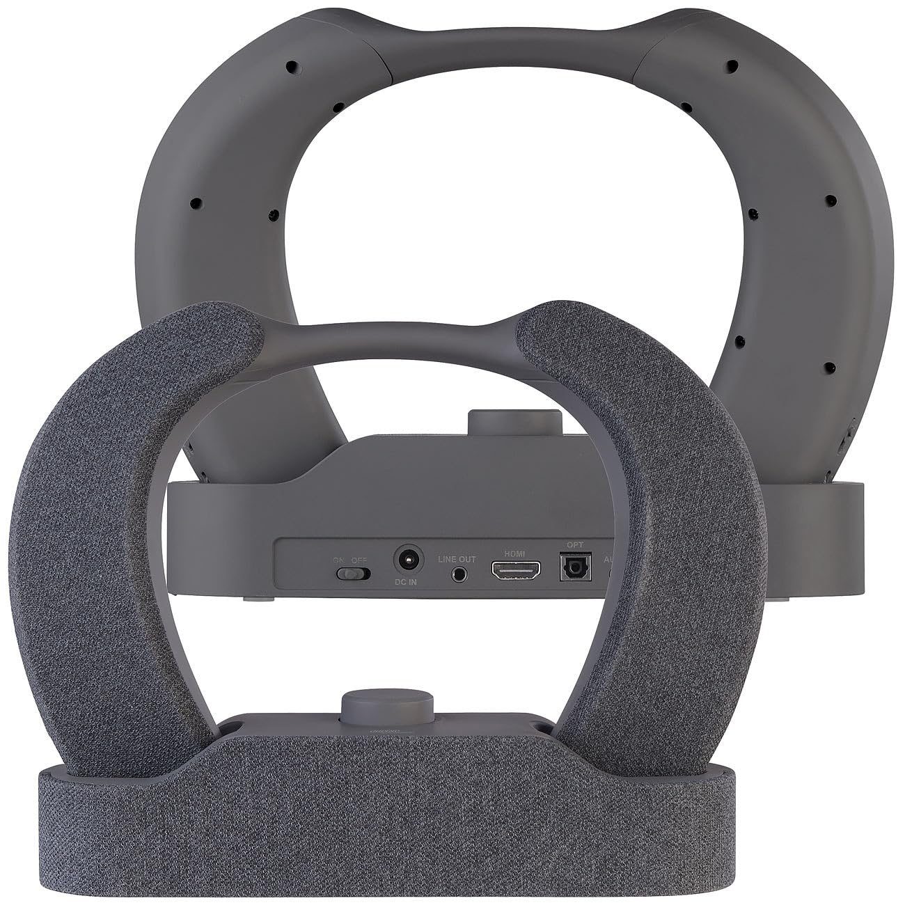 auvisio apparecchio acustico: Amplificatore TV con cuffie wireless e altoparlante da collo, Conversazioni durante l'uso, alto comfort di indossamento (altoparlante TV, da collo wireless, CD)