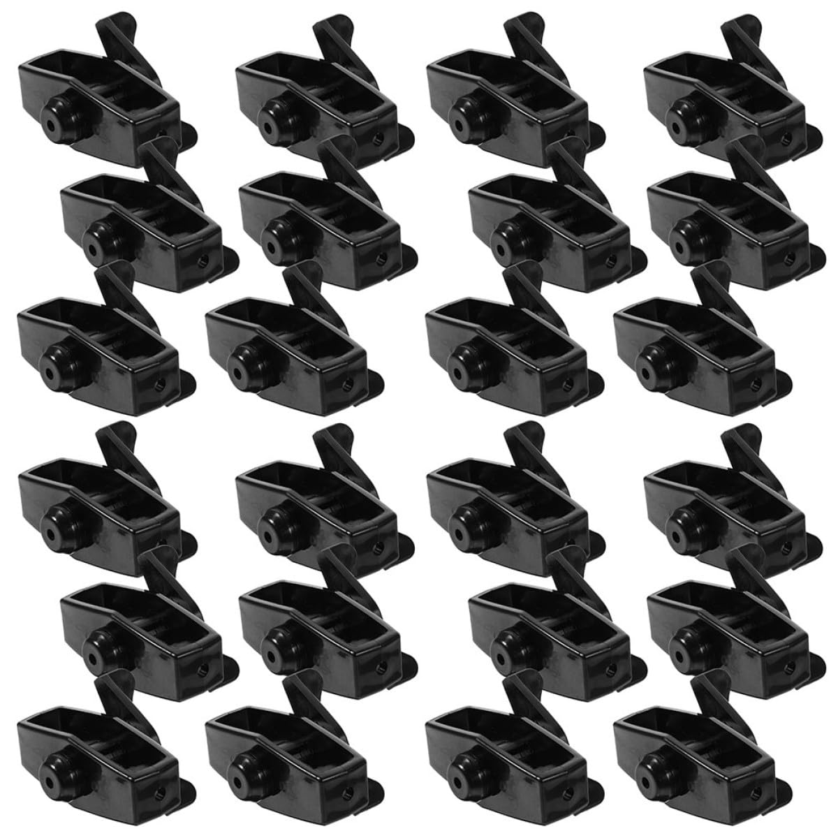 Tendeur de câble métallique noir 24 pièces pour clôture de jardin