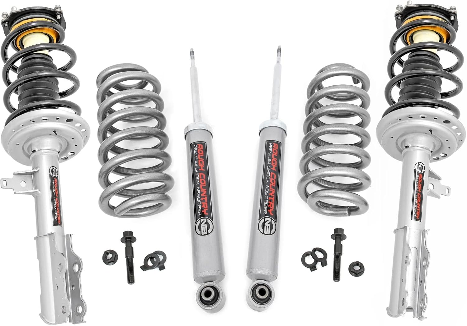 Rough Country 1.5" Lift Kit w/N3 Struts for 2017-2023 GMC Acadia - 110031A